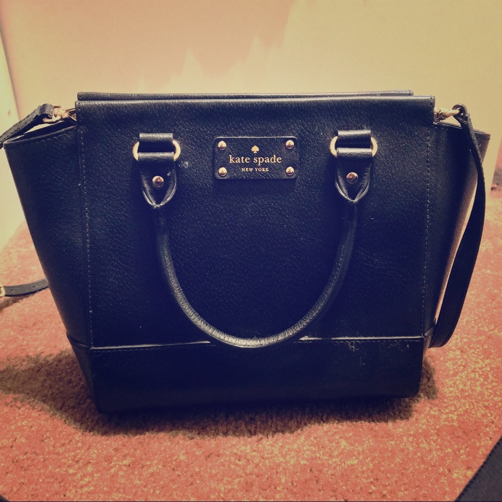 Kate spade black cross body bag